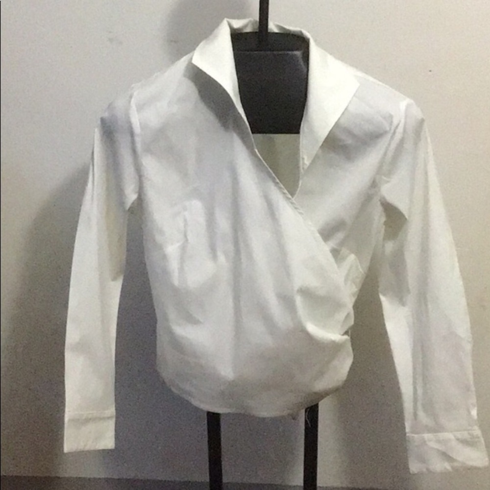 New.....Lafayette 148 cotton blouse